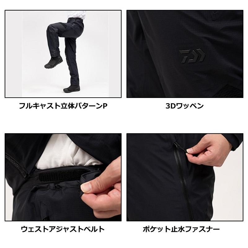 【新品未使用】ダイワ DR-1423P ゴアテックス フォグラーパンツ ブラック DAIWA（ダイワ） DR-1423P ゴアテックス フォグラーパンツ ブラック XL