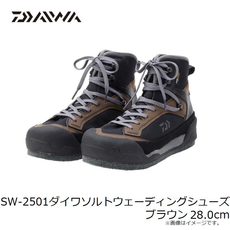 ダイワ SW-2501 ダイワソルトウェーディングシューズ ブラウン 28.0cm 