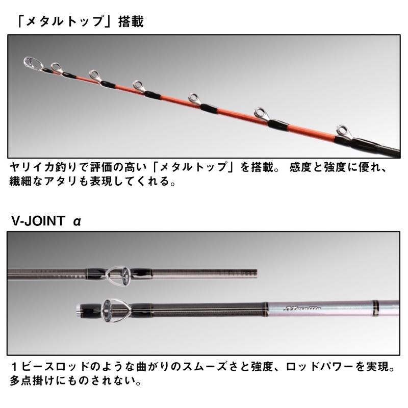 DAIWA（ダイワ） メタリアヤリイカ 91-165 / 船 竿 : 釣具のFTO - 通販