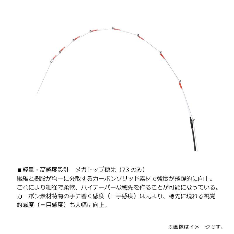 DAIWA（ダイワ） アナリスターライトゲーム 73 H-190・K / 船 竿 先