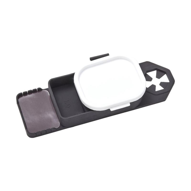 DAIWA（ダイワ） チョイ置き船べりトレイ BOX付き(C) ブラック : 釣具