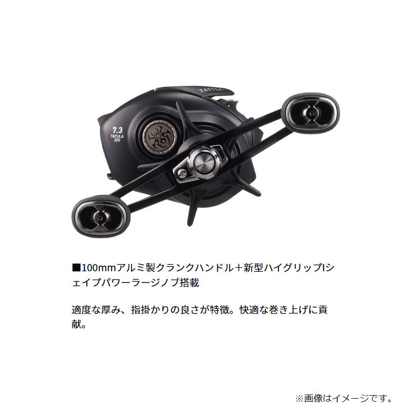 DAIWA（ダイワ） 25タトゥーラ TW 200H / ベイト リール 右巻 : 釣具の