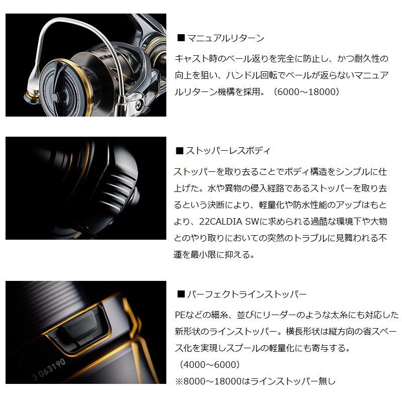 DAIWA（ダイワ） 23カルディアSW 10000-P : 釣具のFTO - 通販 - Yahoo