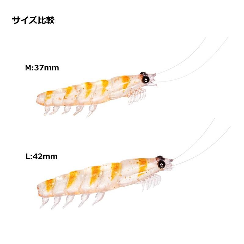 DAIWA（ダイワ） リアルオキアミワーム タフ M UVレッド生オキアミ