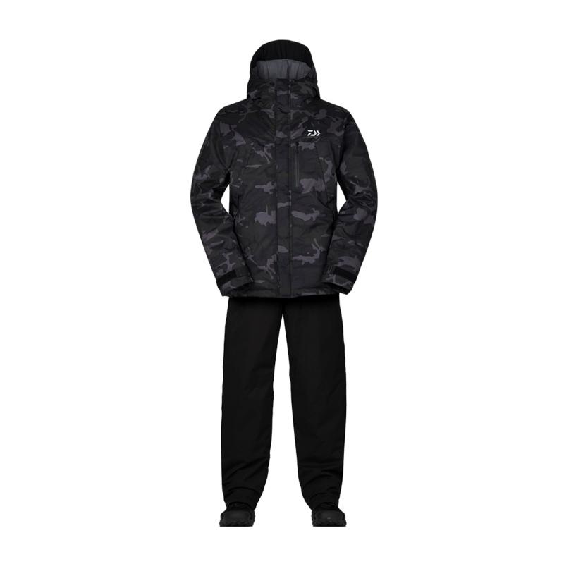 ダイワ DW-3523 レインマックスウィンタースーツ ブラックカモ 3XL 