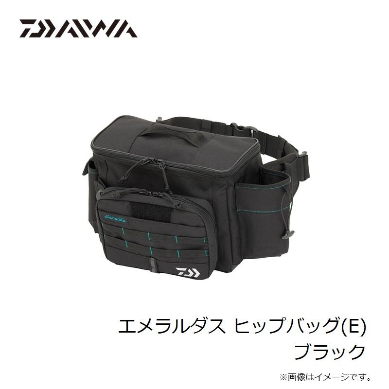 DAIWA（ダイワ） エメラルダス ヒップバッグ(E) ブラック : 釣具のFTO 