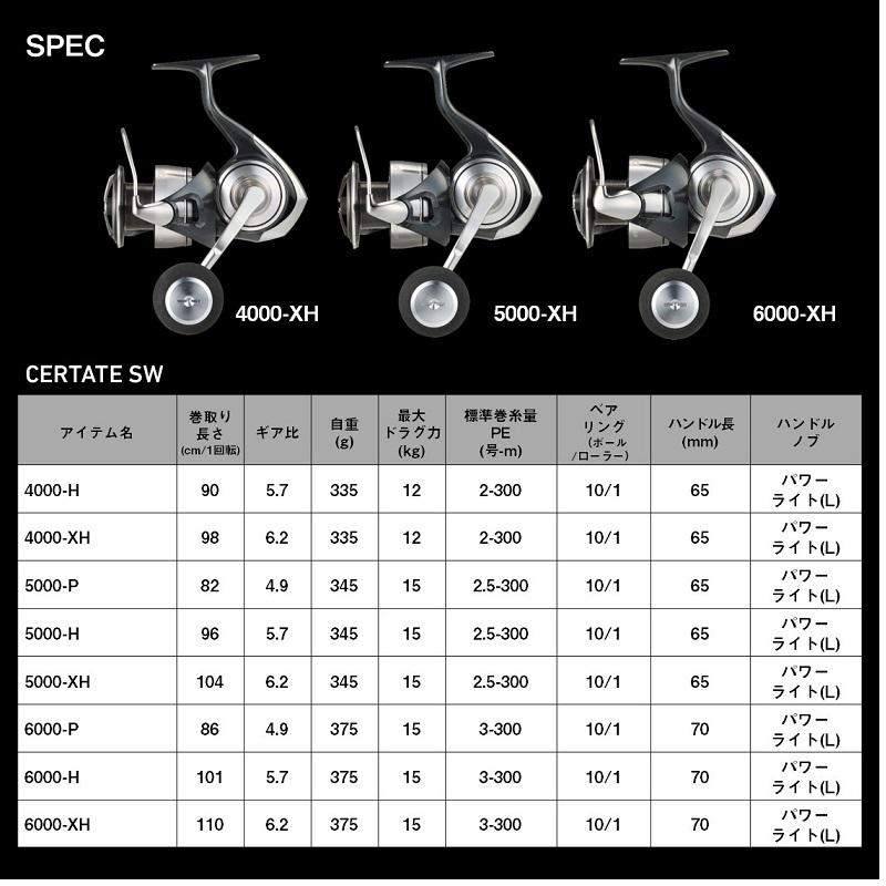 DAIWA（ダイワ） セルテート SW 6000-H / ジギング リール : 釣具のFTO