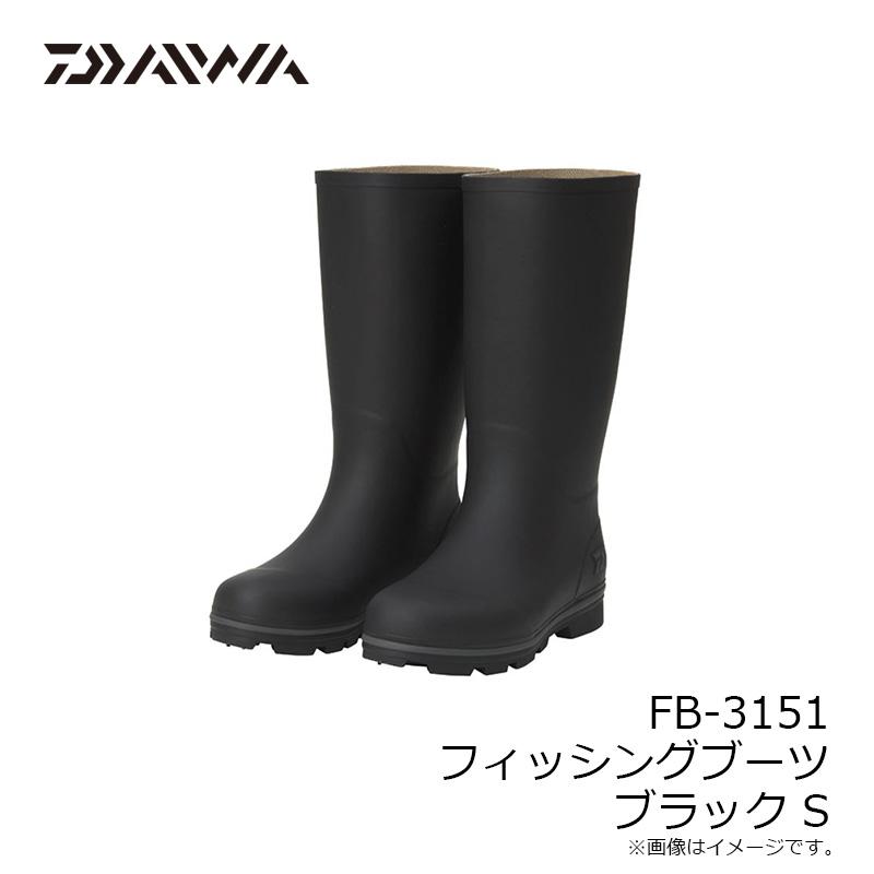 DAIWA（ダイワ） FB-3151 フィッシングブーツ (スパイク) ブラック S 