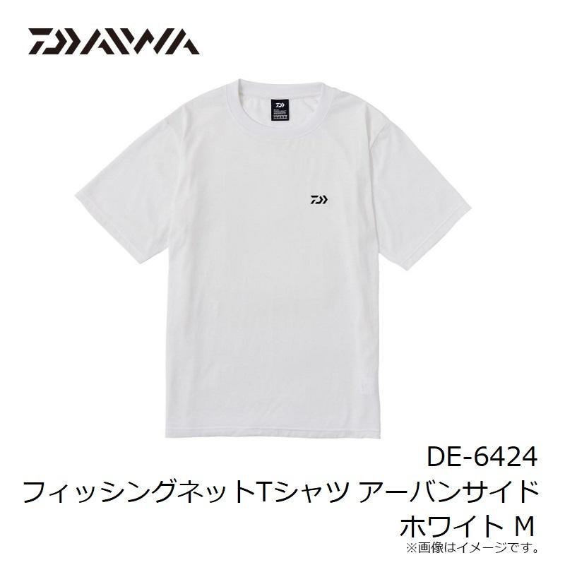 ダイワ　DE-6424 フィッシングネットTシャツ アーバンサイド ホワイト M｜yfto｜07