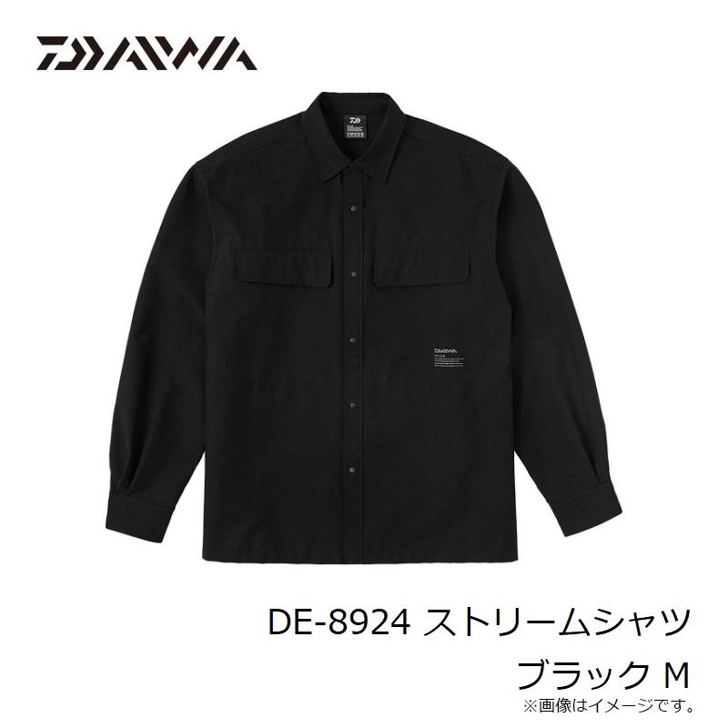 ダイワ　DE-8924 ストリームシャツ ブラック M｜yfto｜07