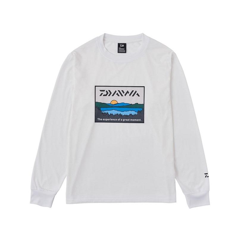 Huk Daiwa コラボ フィッシング用長袖シャツ M DAIWA（ダイワ） DE-6724 フィッシングネットロングTシャツ レイク