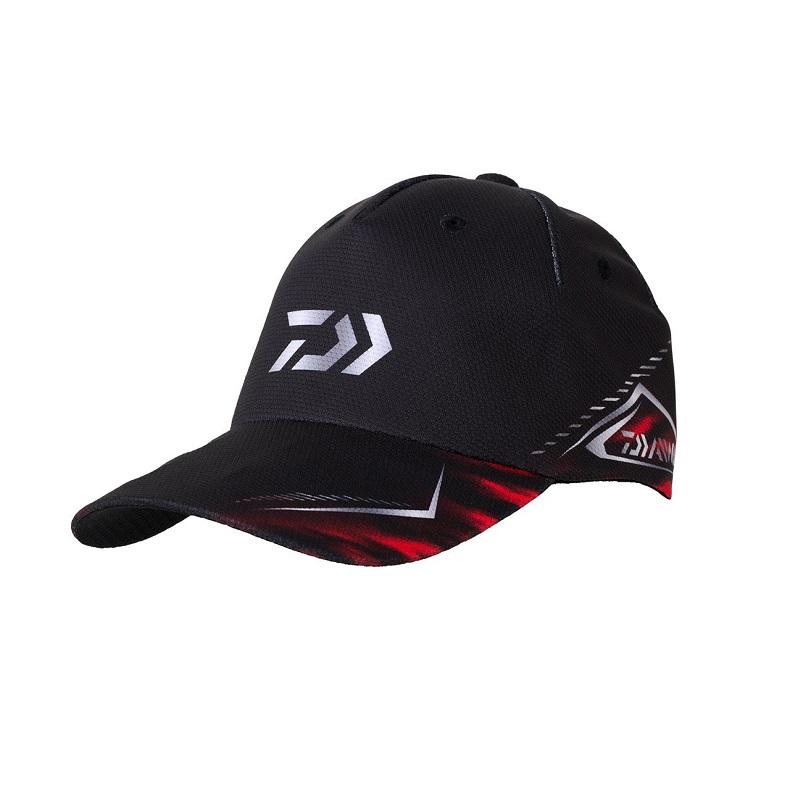 DAIWA（ダイワ） DC-8224 ドライライトキャップ ブラックレッド フリー