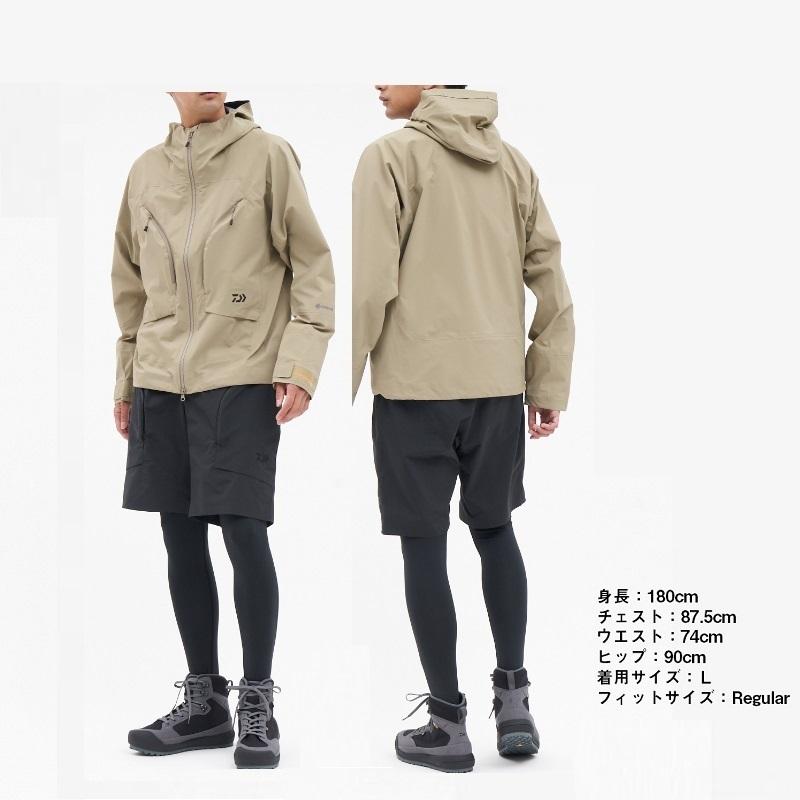 ダイワ　DR-1624J ゴアテックスアクティブ ストリームレインジャケット ブラック XL_2