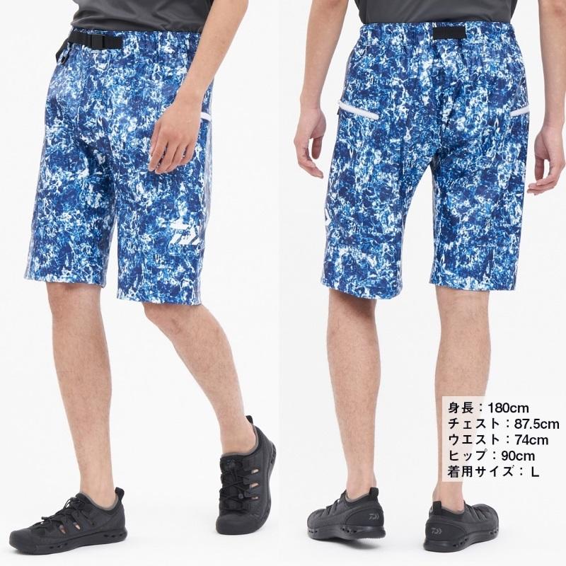 DAIWA（ダイワ） DR-6224P PUオーシャンハーフパンツ ネイビー L