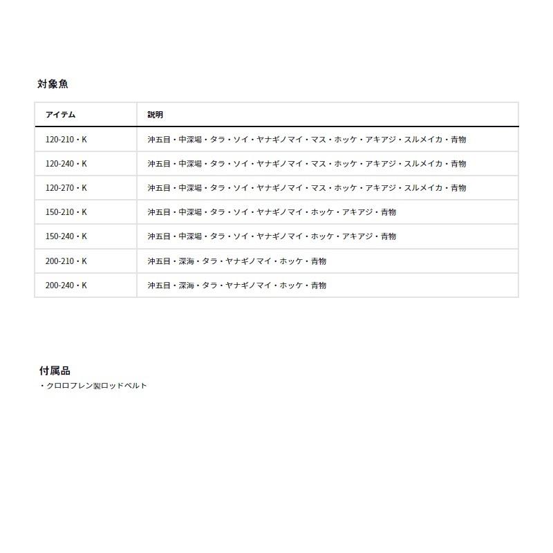DAIWA（ダイワ） ディープゾーン 200-210・K / 船 竿 中深海 : 釣具の