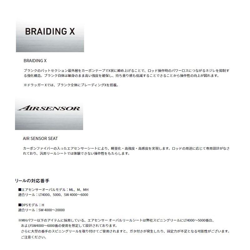 DAIWA（ダイワ） ドラッガー X T100MH-3 / ショア ジギング 竿