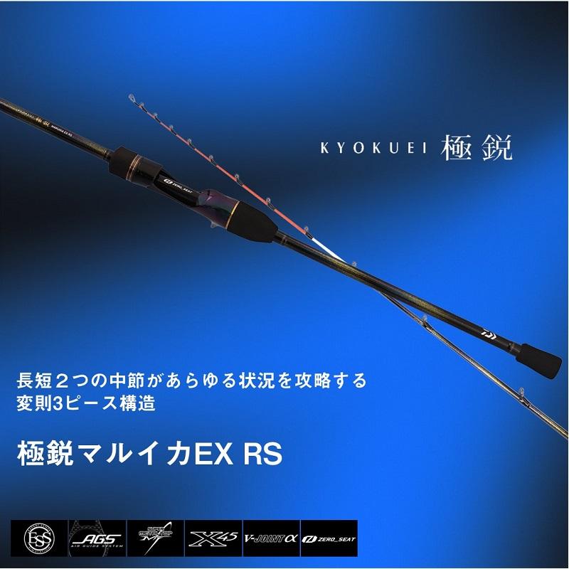 DAIWA（ダイワ） 極鋭マルイカEX RS / 船 ロッド 竿 : 釣具のFTO