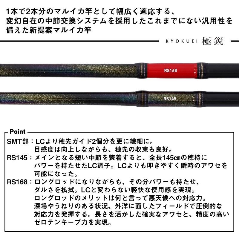 DAIWA（ダイワ） 極鋭マルイカEX RS / 船 ロッド 竿 : 釣具のFTO