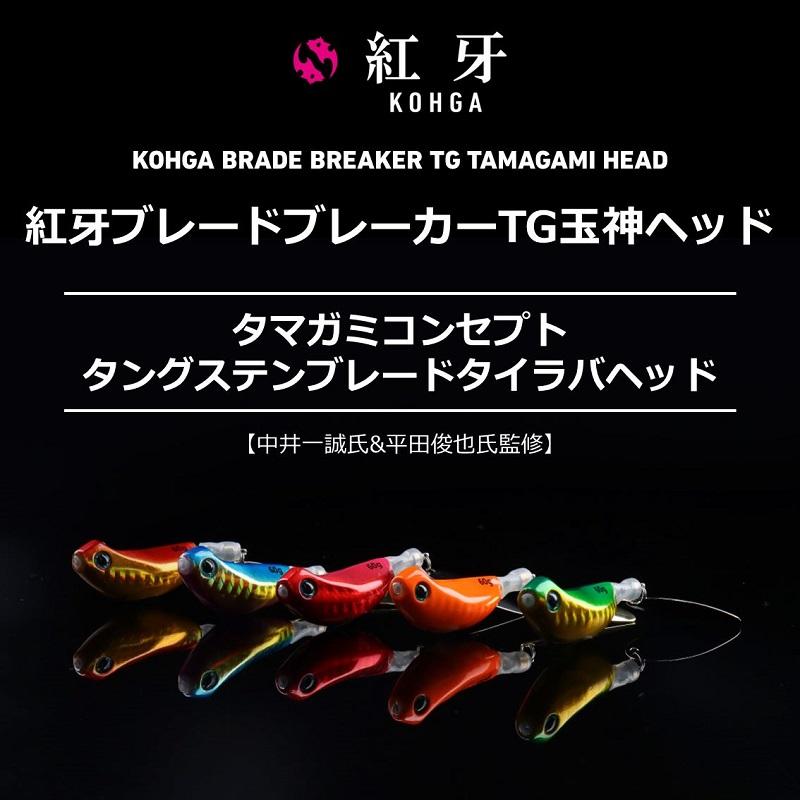 DAIWA（釣り） ダイワ 紅牙ブレードブレーカーTG玉神ヘッド 120g PH紅