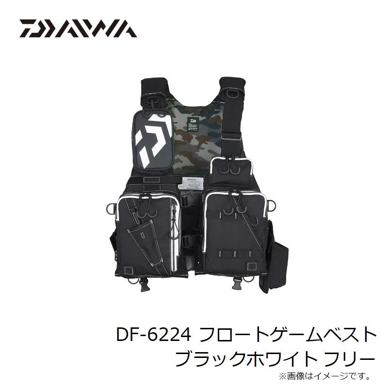 DAIWA（ダイワ） DF-6224 フロートゲームベスト ブラックホワイト