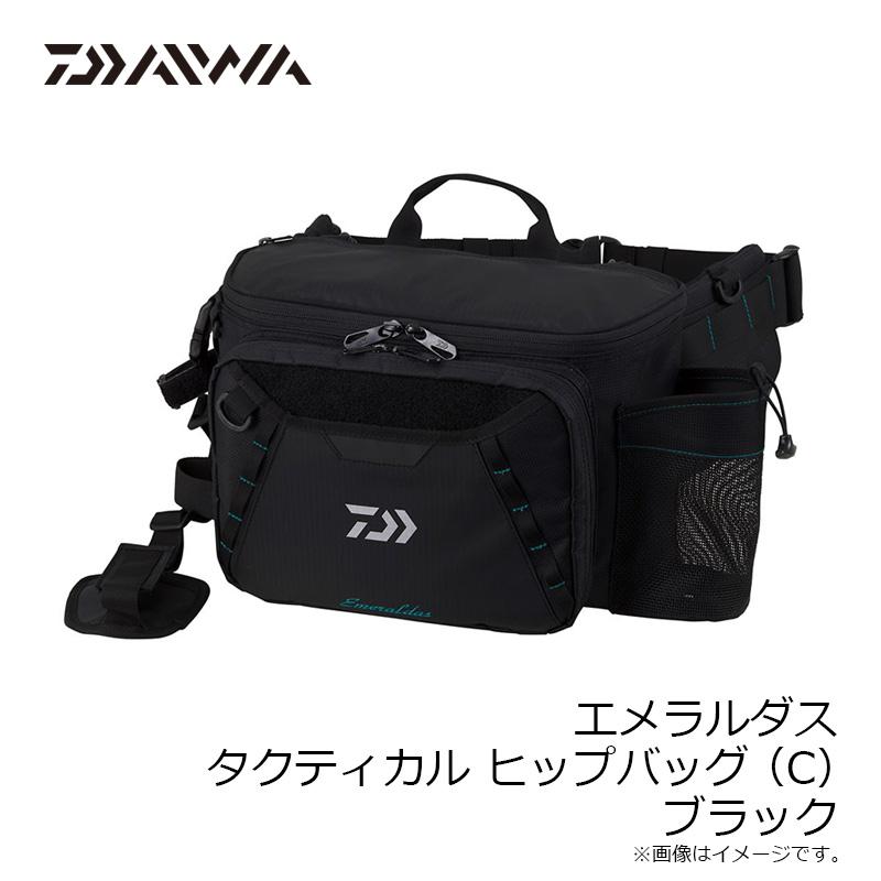 DAIWA（ダイワ） エメラルダス タクティカル ヒップバッグ(C) ブラック