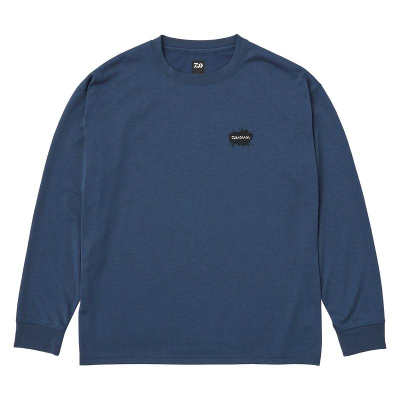 DAIWA（ダイワ） DE-8824 ロングスリーブインク Ikasumi デニム 2XL