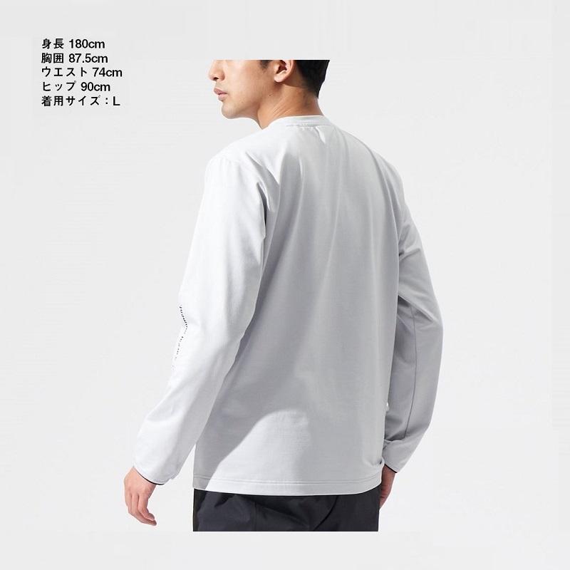 ヒートマット DAIWA（ダイワ） DE-9324 ストレッチクルーネックシャツ ブラック WL