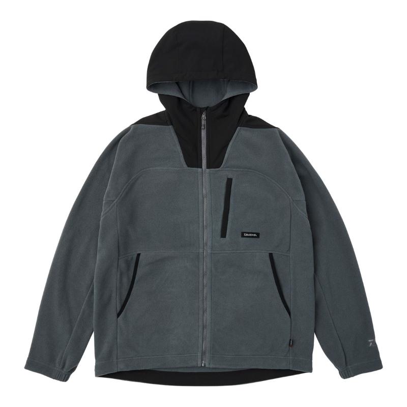 ダイワ DJ-5924 POLARTEC フリースフーディージャケット ガンメタル 2XL DAIWA（ダイワ） DJ-5924 POLARTEC フリースフーディージャケット