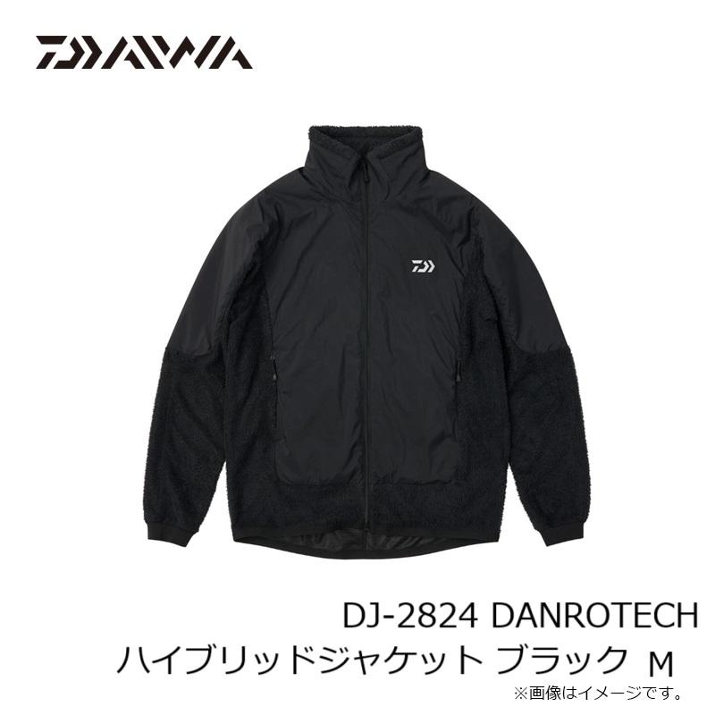 ダイワ 防寒ウェア DJ-2824 DANROTECH ハイブリッドジャケット M ブラック DAIWA（ダイワ） DJ-2824 DANROTECH ハイブリッドジャケット ブラック