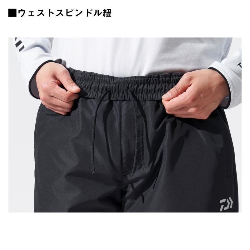 DAIWA（ダイワ） DI-5524 ウォームアップスーツ ブラック XL : 釣具の