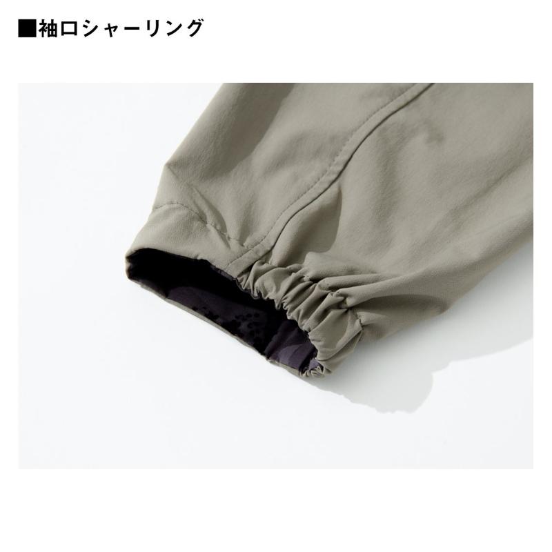 ダイワ DJ-8324 CORDURA リバーシブルコーチジャケット グレージュ 2XL DAIWA（ダイワ） DJ-8324 CORDURA リバーシブルコーチジャケット