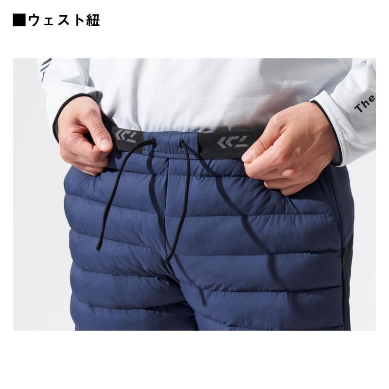 DAIWA（ダイワ） DP-2224 DANROTECH サーモパンツ ブラック XL : 釣具