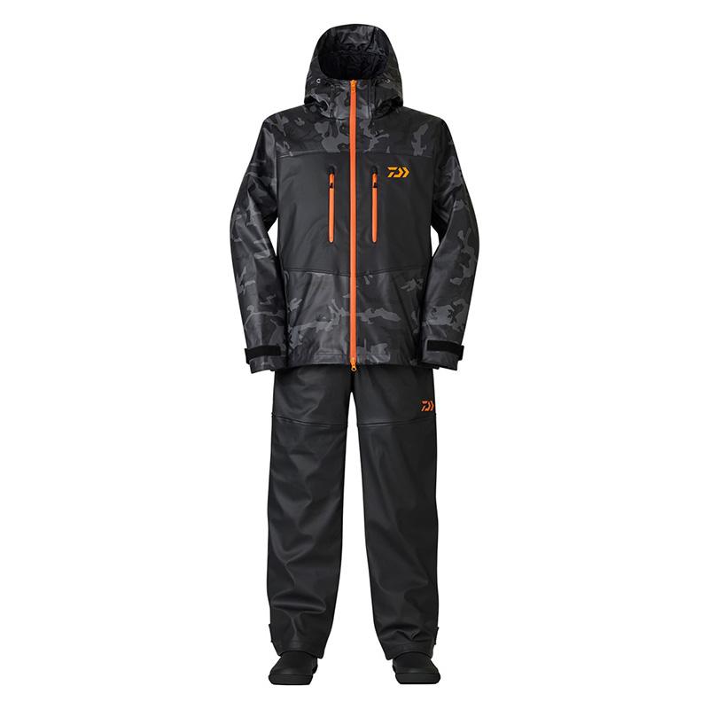 ダイワ　DW-6024 PU ウインタースーツ ブラックカモ 防寒 DAIWA（ダイワ） DW-6024 PUオーシャンウィンタースーツ ブラックカモ