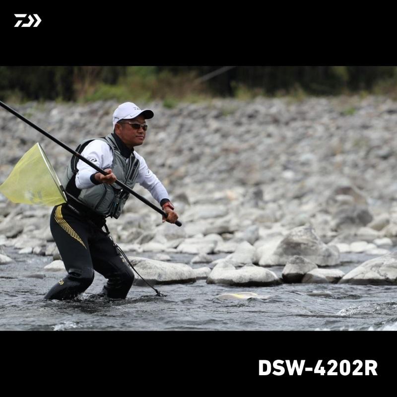 DAIWA（ダイワ） DSW-4202R ダイワスリムウェーダー(先丸) ブラック MB