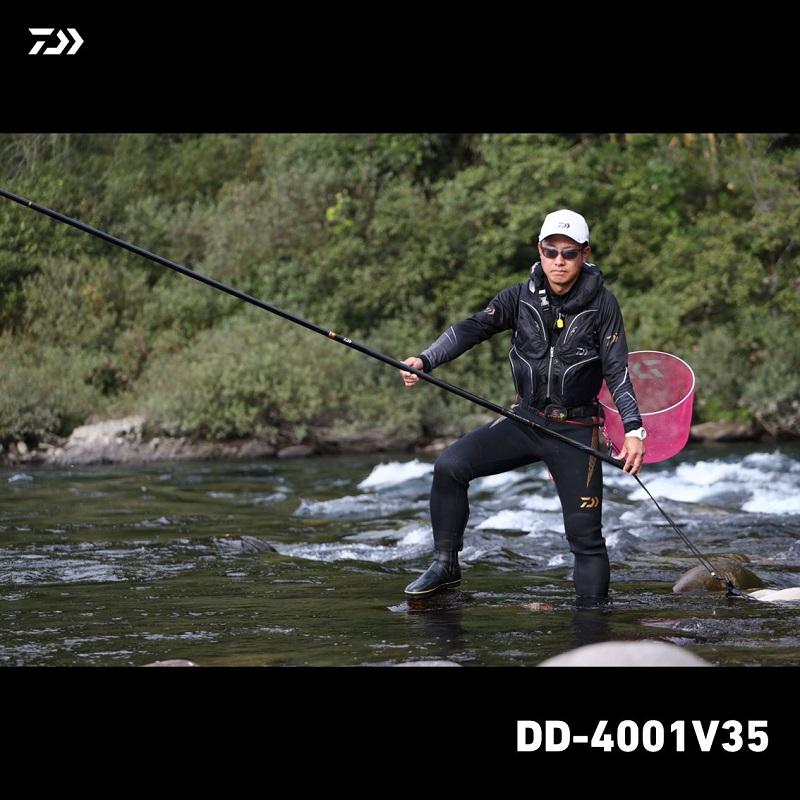 DAIWA（ダイワ） DD-4001V35 ダイワドライタイツ ブラック LO : 釣具の
