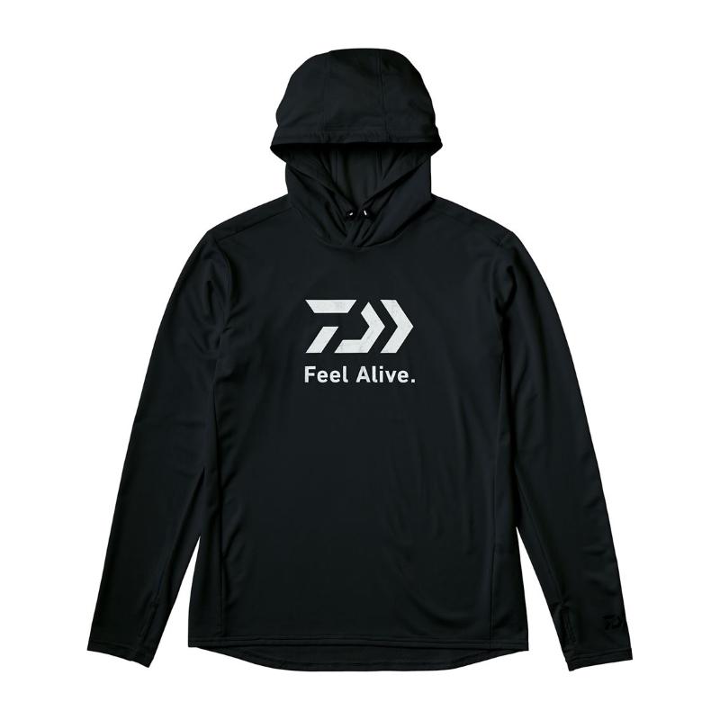 けえ DAIWA（ダイワ） DE-3525 Feel Alive. ドライフーディ ブラック L