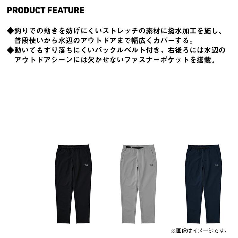DAIWA（ダイワ） DP-8525 ライトストレッチパンツ ブラック M : 釣具の