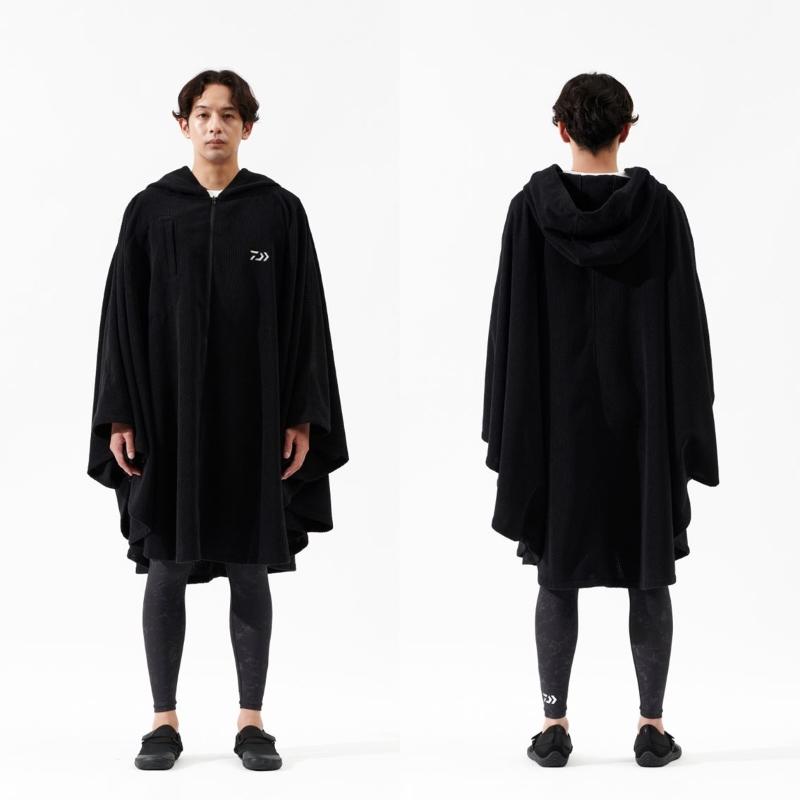 DAIWA（ダイワ） DJ-7325 フィッシングきがえポンチョ ブラック フリー
