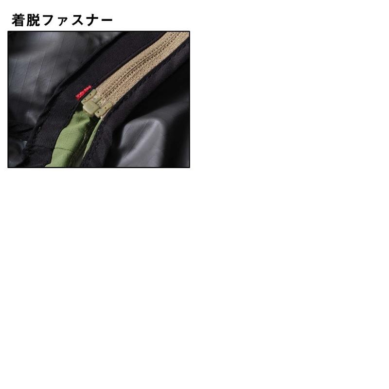 ダイワ　DJ-2725 デタッチャブルフィッシングベストジャケット マッチャ XL_9