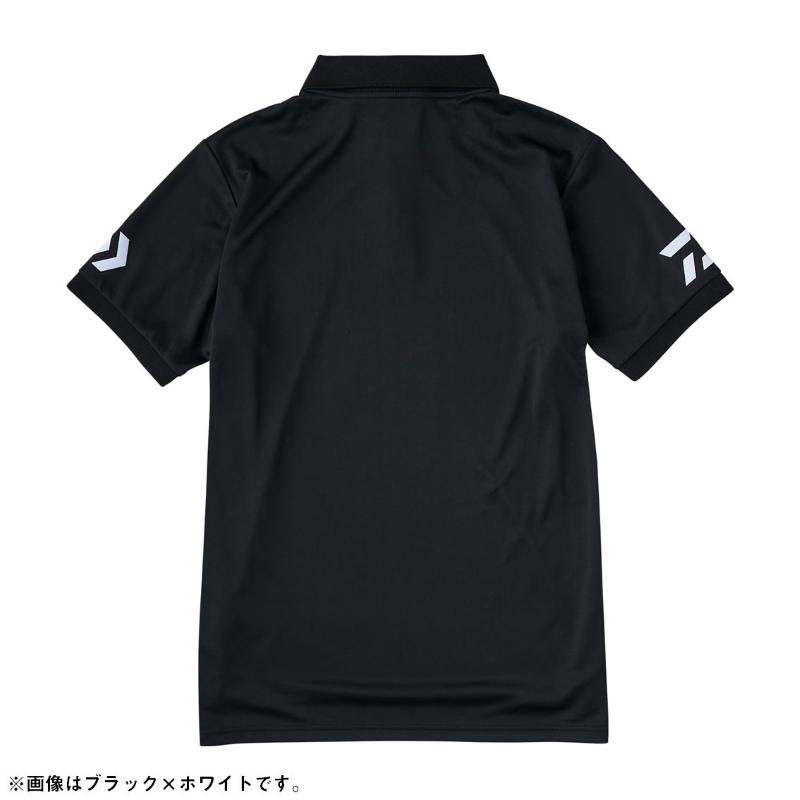 DAIWA（ダイワ） DE-7925 半袖ポロシャツ グレープネイビー×ホワイト