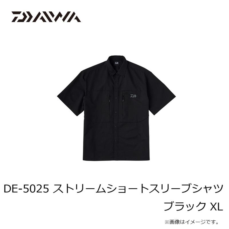 DAIWA（ダイワ） DE-5025 ストリームショートスリーブシャツ ブラック