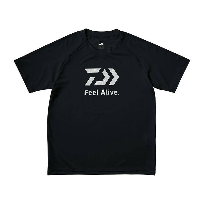DAIWA（ダイワ） DE-3925 Feel Alive. ドライTシャツ ブラック 2XL