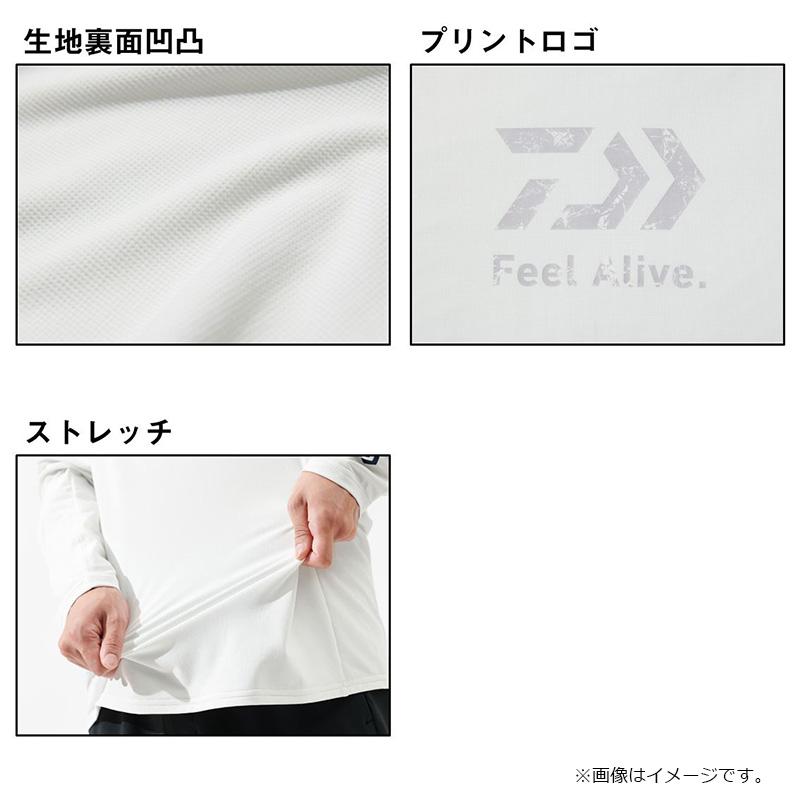 DAIWA（ダイワ） DE-3925 Feel Alive. ドライTシャツ ブラック 2XL