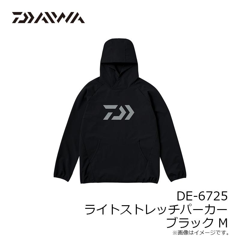 ダイワ ウェア DE-6725 ライトストレッチパーカー ブラック L メーカー