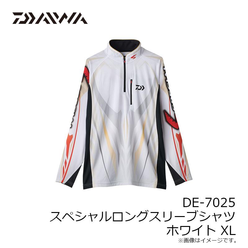 DAIWA（ダイワ） DE-7025 スペシャルロングスリーブシャツ ホワイト XL