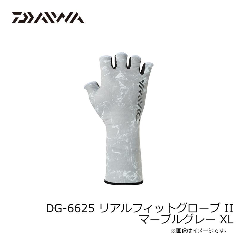 DAIWA（ダイワ） DG-6625 リアルフィットグローブ II マーブルグレー