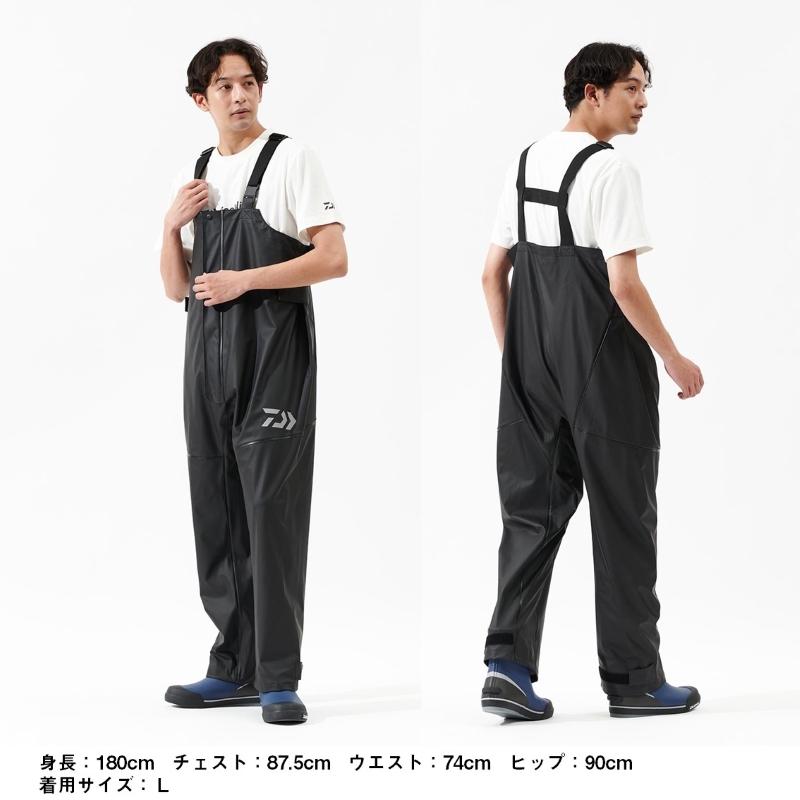 ダイワ オーシャンレインサロペット　DR-6225P ネイビー XL 新品 DAIWA（ダイワ） DR-6225P オーシャンレインサロペット ネイビー XL