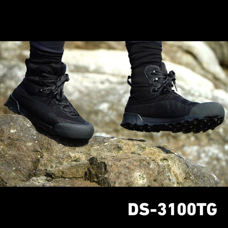 ダイワ　DS-3100TG TGロックショアシューズ ハイカット ブラック 26.5cm