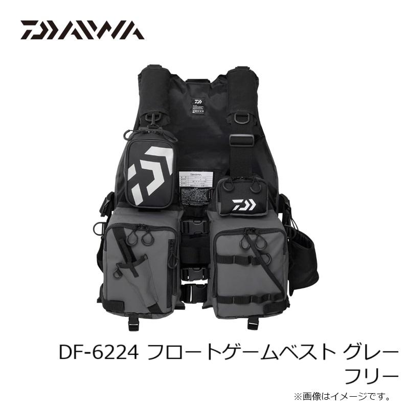 DAIWA（ダイワ） DF-6224 フロートゲームベスト グレー フリー : 釣具