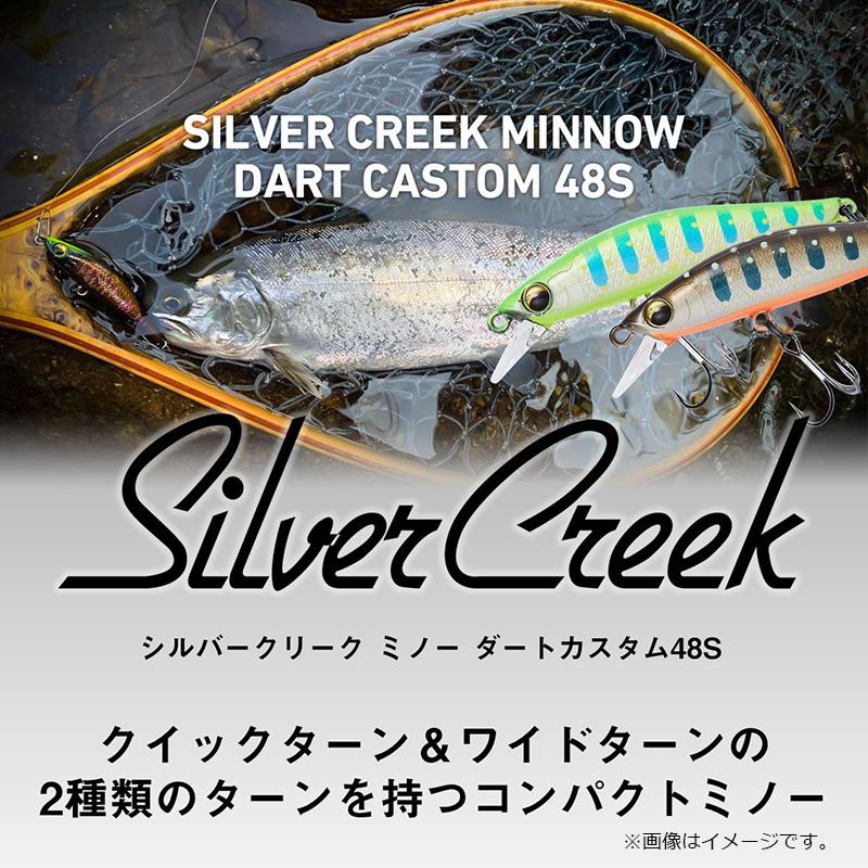 DAIWA（ダイワ） シルバークリークミノーダートカスタム 48S グリキン
